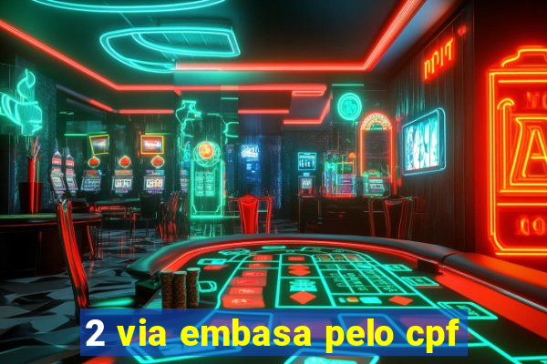 2 via embasa pelo cpf